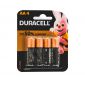 Duracell Battery Aa 4s