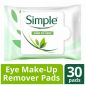 Simple Eye Makeup Rmover Pads 30