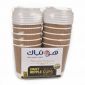 Hotpack Kraft Ripple Cup 8oz+ Lid 10pc