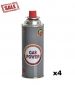 Gas Power Butane 4pcs Set