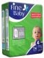 Fine Fien Baby Diaper Super Dry Green Large Mega Pack 74s