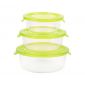 Taliona Boro Round Container 400ml+650ml+950ml