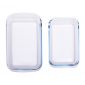 Taliona Oven Bake Glass Dish Rectangular 1ltr+1.6ltr