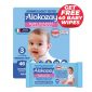 Alokozay Baby Diapers Size 3 46s+baby Wipes 40s Free