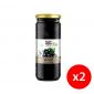 Farmfresh Whole Black Olives 2x465gm