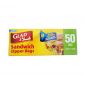 Glad Zipper Sandwich Bag 50