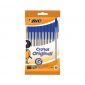 Bic Cristal Med 8+2 Fr (blue) Pen
