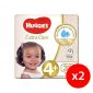 Huggies Baby Diaper Extra Care S4+ 2x38 Pcs