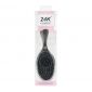 24k Detangling Hair Brush Silver