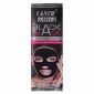 Laser White Face Mask Black