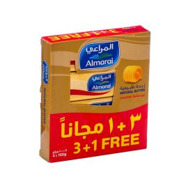 Almarai Butter Unsalted 4x100gm