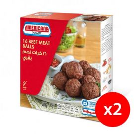 Americana Beef Meat Ball 16s 2x400gm