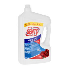 Gento Disinfectant Rose 4.5 Liter @spl