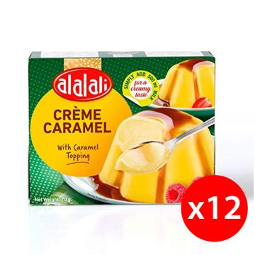 Al Alali Creme Caramel With Caramel Top 12x70gm
