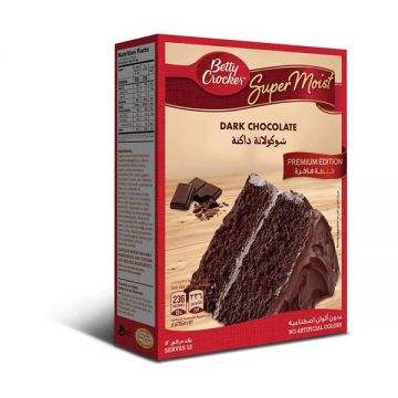 Betty Crocker Dark Choco Cake Mix 510gm