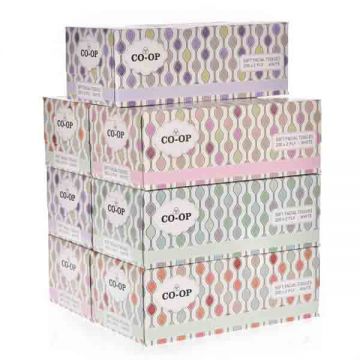 Co-op Facial Tissue 5+2x200