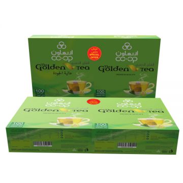 Co-op Green Tea 100 Bags Pack Of 2