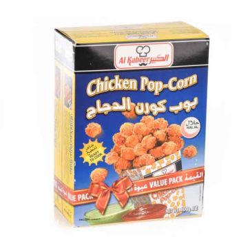 Al Kabeer Frozen Chicken Popcorn 2x400gm