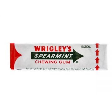 Wrigley Spearmint Chewing Gum