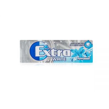 Wrigley Chewing Gum Extra White Peppermint 14gm