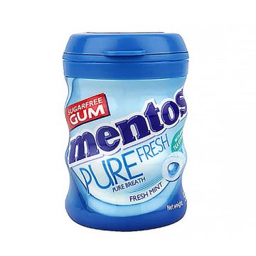 Mentos Fresh Mint Gum Nano Bottle 20gm