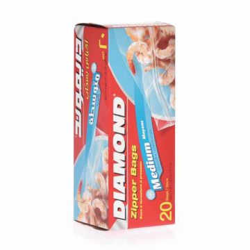 Diamond Freezer Bags Med 20
