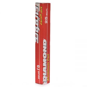 Diamond Aluminum Foil 25 Sq
