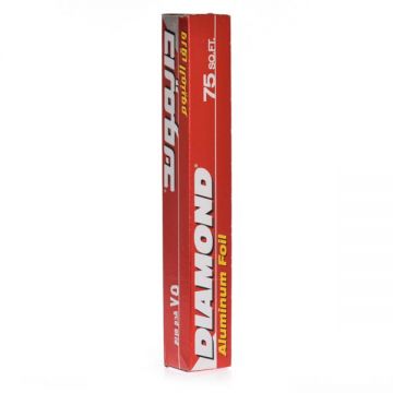 Diamond Aluminum Foil 75 Sq