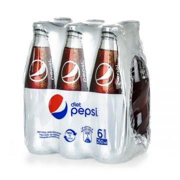 Pepsi Soft Drink Diet 6x250ml