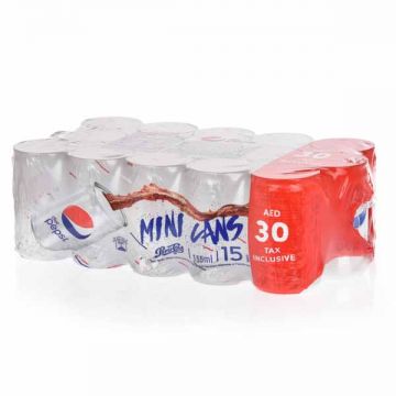 Pepsi Soft Drink Diet Can