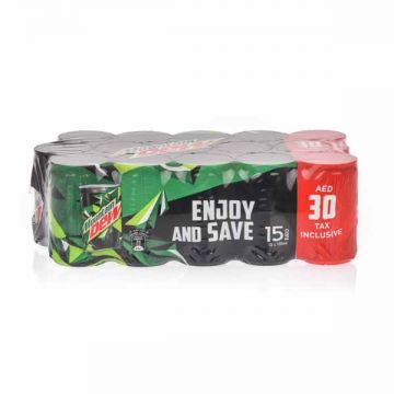 Mountain Dew Soft Drink Can
