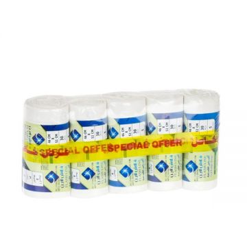 Flash Line Hd Garbage Bag White 5 Gallon-5x30 Pcs