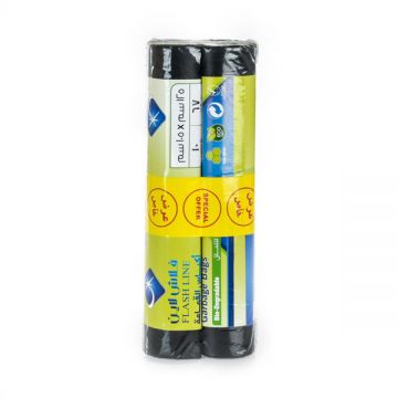 Flash Line Hd Garbage Bag Black 67 Gallon-105x125cm-2x10 Pcs