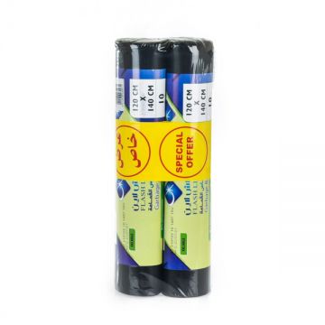 Flash Line Hd Garbage Bag Black 79 Gallon-120x140cm-2x10 Pcs