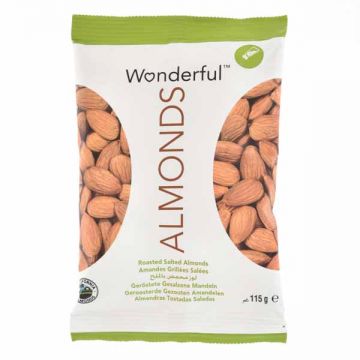 Wonderful Almonds Roasted Nsalted