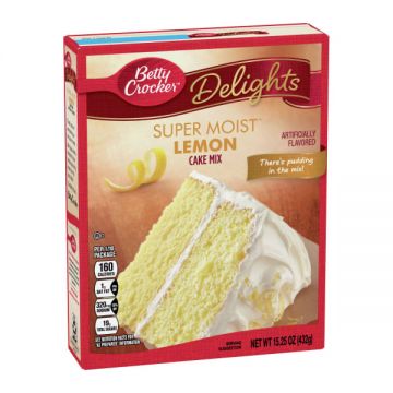 Betty Crocker Cake Mix Lemon