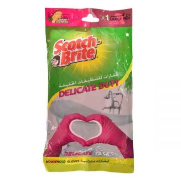 3m Scotch Brite Hand Glove Light Duty Large