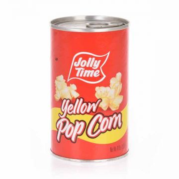 Jolly Time Yellow Ring Pull Cans