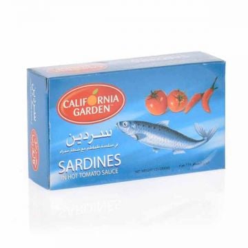 California Garden Sardine In Hot Tomato Sauce
