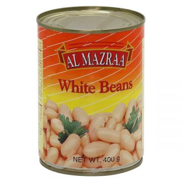 Al Marzaa Canned White Kidney Beans 400gm