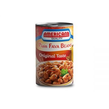 Americana Canned Fava Beans Plain 400gm