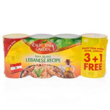 California Garden Foul Lebanese Recipe