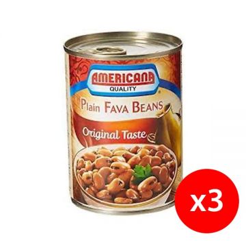 Americana Canned Foul Medammes 3x400gm