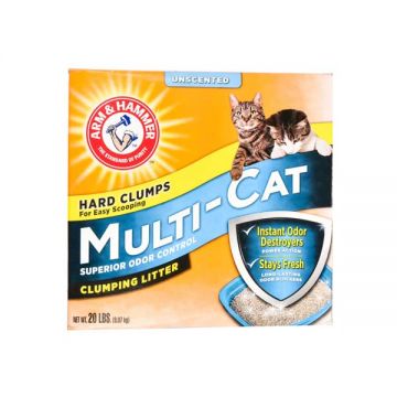Arm & Hammer Multi Cat Clumping Litter Unscented 9.07k