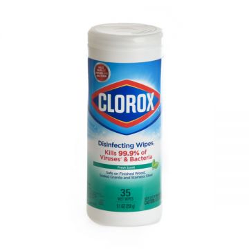 Clorox Disinfectant Wipes Lemon Fresh 35