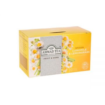 Ahmad Tea Camomile & Lemon 20x1.5gm