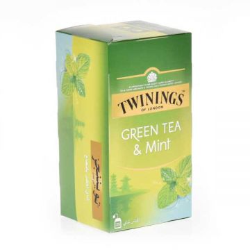 Twining Goldline Green Tea Mint 25