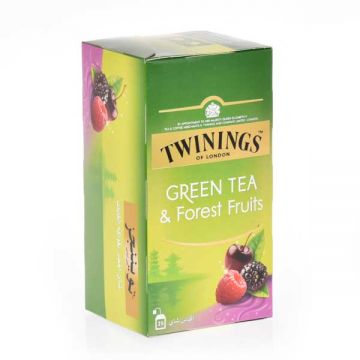 Twining Green Tea Bag Forest Fruits 25