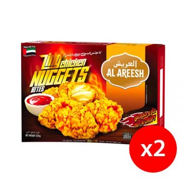 Al Areesh Frozen Zing Chicken Nuggets 2x420gm