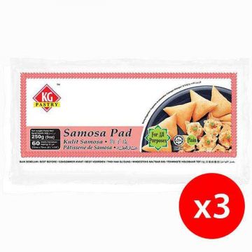 Kawan Frozen Samosa Pad Shet 2+1x250x80m